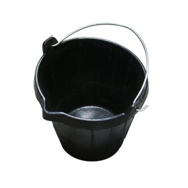 SEAU EN CAOUTCHOUC INDUSTRIEL - 10 L