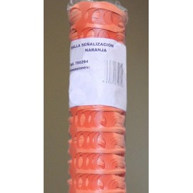 MALLA SEÑALIZACION NARANJA - 1X50 M