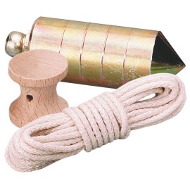 FIL À PLOMB BICROMATE BOIS 5 M - 700 G