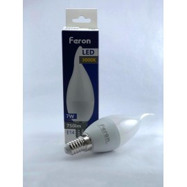 LAMPARA LED VELA VIENTO E14 LC 3000K 750LM - 7 W
