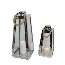 SET 2 FAROLILLOS INOX - 2