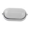 OVALE WANDLAMPE WEISS - 40W E27