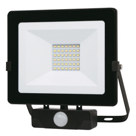 FOCO LED NEGRO IP65 C/SENSOR - 10 W