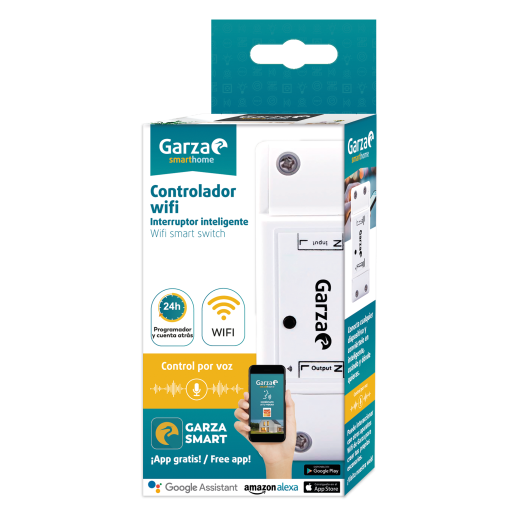INTERRUPTOR CONTROLADOR WIFI - 10 A