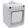 AUFPUTZ-SCHALTER WASSERDICHT IP55 - 10 A