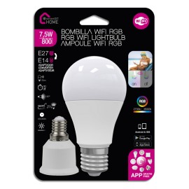 LAMPADA LED RGB WIFI E27