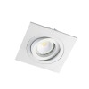 SPOT LED ORIENTABLE CARRÉ BLANC - 6,2 W