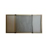 FESTES AUSZIEHBARES FLIEGENGITTER BRONZE - 50-92X40