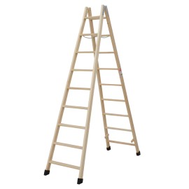 ESCALERA MADERA P PLANO 7PELD - 2 M