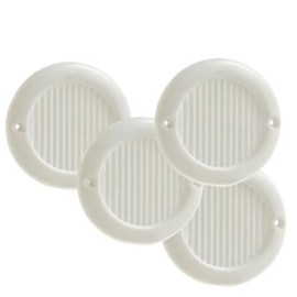 GRILLE À ENCASTRER + CLIPSAR ABS BLANC + MOUSTIQUAIRE EN VRAC