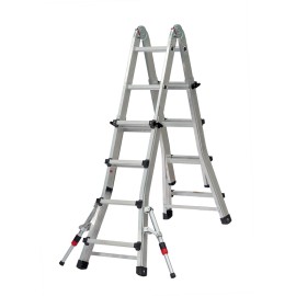 ESCALERA TELESCOPICA ALUMINIO - 5X5