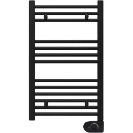 RADIATORE SCALDASALVIETTE FLUIDO PROGRAMMABILE NERO