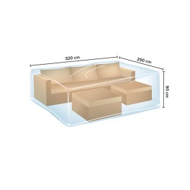 HOUSSE ENSEMBLE JARDIN XXL - 90X320X250