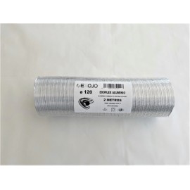 TUBE ALUMINIUM COMPACT (RÉTRACTABLE À 40 CM) 2M - 120 MM