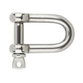 GR-A4-GERADE SCHÄKEL. EDELSTAHL A4 25-12 ( 5 Stk.)