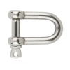 GR-A4-GERADE SCHÄKEL. EDELSTAHL A4 50-25