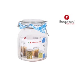 (6 u.) BOTE CRISTAL HERMETICO