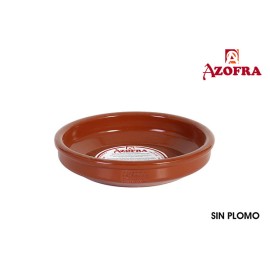 (26 u.) CAZUELA BARRO VITRO