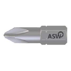 Punta PH0 25 mm ASW | Punta Philips Corta Profesional