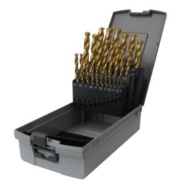 Juego de brocas DIN-338N HSS TiN 1-13 x 0,5 mm