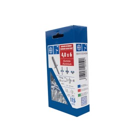 RIVET BLISTER 115 U - 4X6 MM