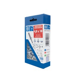 RIVET BLISTER 100 U - 4X10 MM