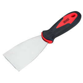 ESPÁTULA FLEXIBLE ACERO CARBONO 40 MM MANGO BIMATERIAL ALYCO ORANGE