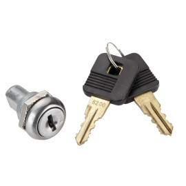CERRADURA + 2 LLAVES PARA CARRO