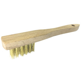 MINI CEPILLO ACERO LATONADO M/PLÁSTICO