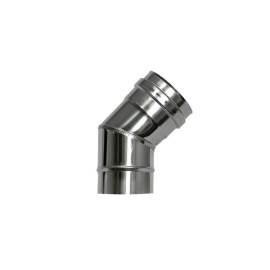 CODO ESTUFA INOXIDABLE 90 PELLET