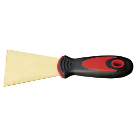 STARRE SPACHTEL M/BIMATERIAL 60 MM AL-BR