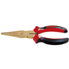 HALBRUNDE SPITZZANGE 200MM CU-BE