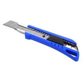 CUTTER CUCHILLA 18 MM SK2H CON BOTÓN DESLIZABLE ALYCO
