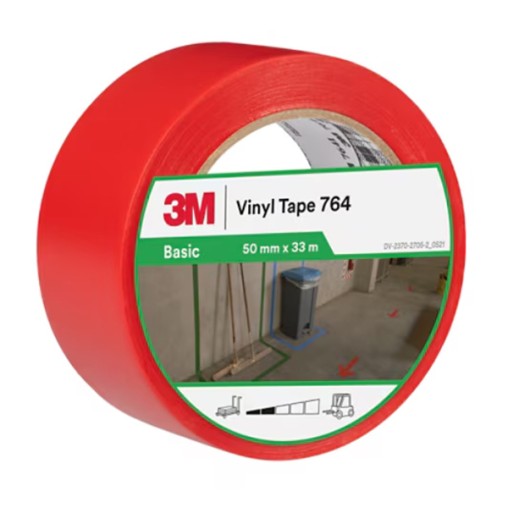 ROTES VINYL-KENNZEICHNUNGSBAND
