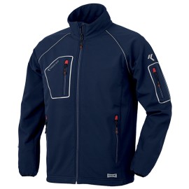 CHAQUETA SOFTSHELL AZUL