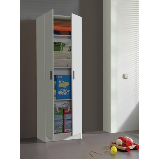 ARMARIO MULTIUSO BCO 2P 3B - 180X59X37