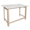 BUREAU PLIANT BLANC - 100X60X75
