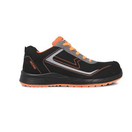 CHAUSSURE S3P SRC NOIR ORANGE - 45