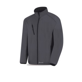 CHAQUETA SOFTSHELL GRIS - XL