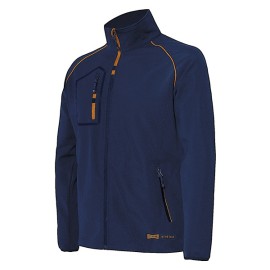 CHAQUETA SOFTSHELL AZUL - XL