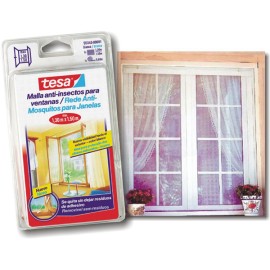 (5 u.) MOSQUITERA VENTANAS NEGRA