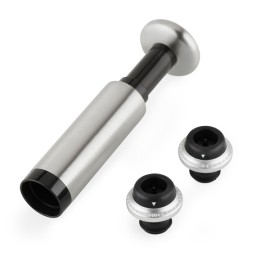 BOMBA VACIO C/ 2TAPON ICE INOX