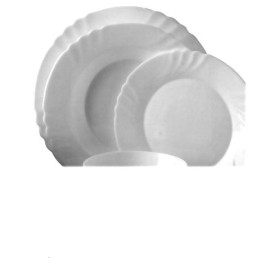(6 u.) PLATO HONDO TRIANON BLANCO