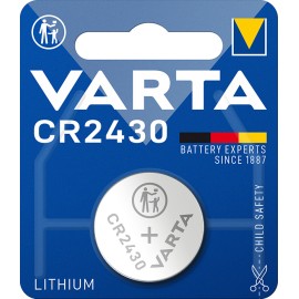 PILE PULSANTE BL1 CR2430 LITIO - 3 V