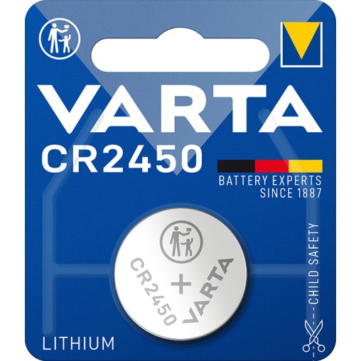 PILE A BOTTONE BL1 CR2450 LITIO - 3 V