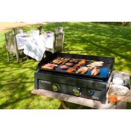 PLANCHA A GAS 2 QUEMADORES - 7500 W