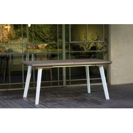 MESA JARDIN EXTEN.HARMONY BCO/CAPCH