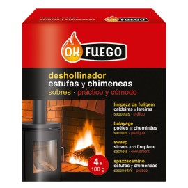 DESHOLLINADOR ESTUFA/CHIMEN - 4X100 G