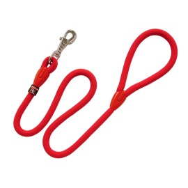CORREA PERRO NYLON RED. ROJO - 110X1,4 CM