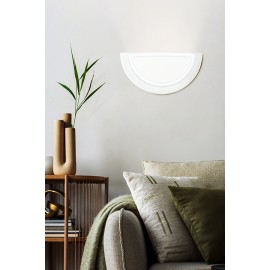 APLIQUE PARED INTERIOR 1L E27 BLANCO PLANET 1